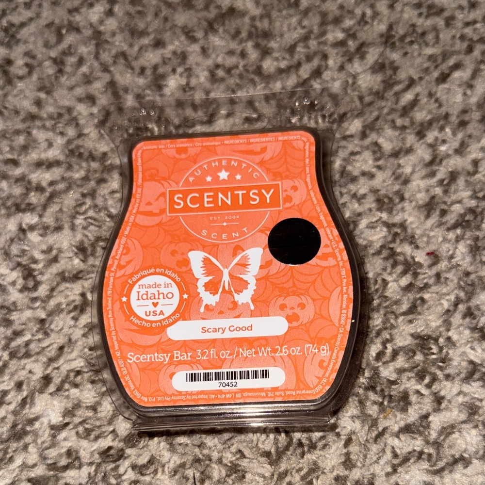 Scentsy — Scary Good Orange Wax Bar